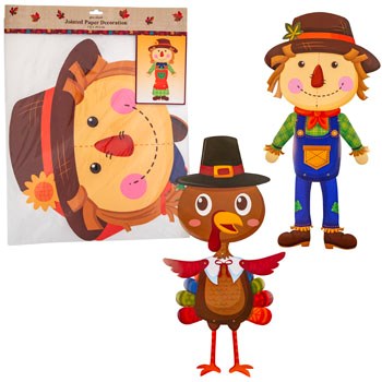 Harvest Cutout Paper Decorations