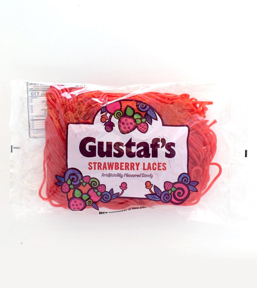 Gustaf's Strawberry Laces 2lbs