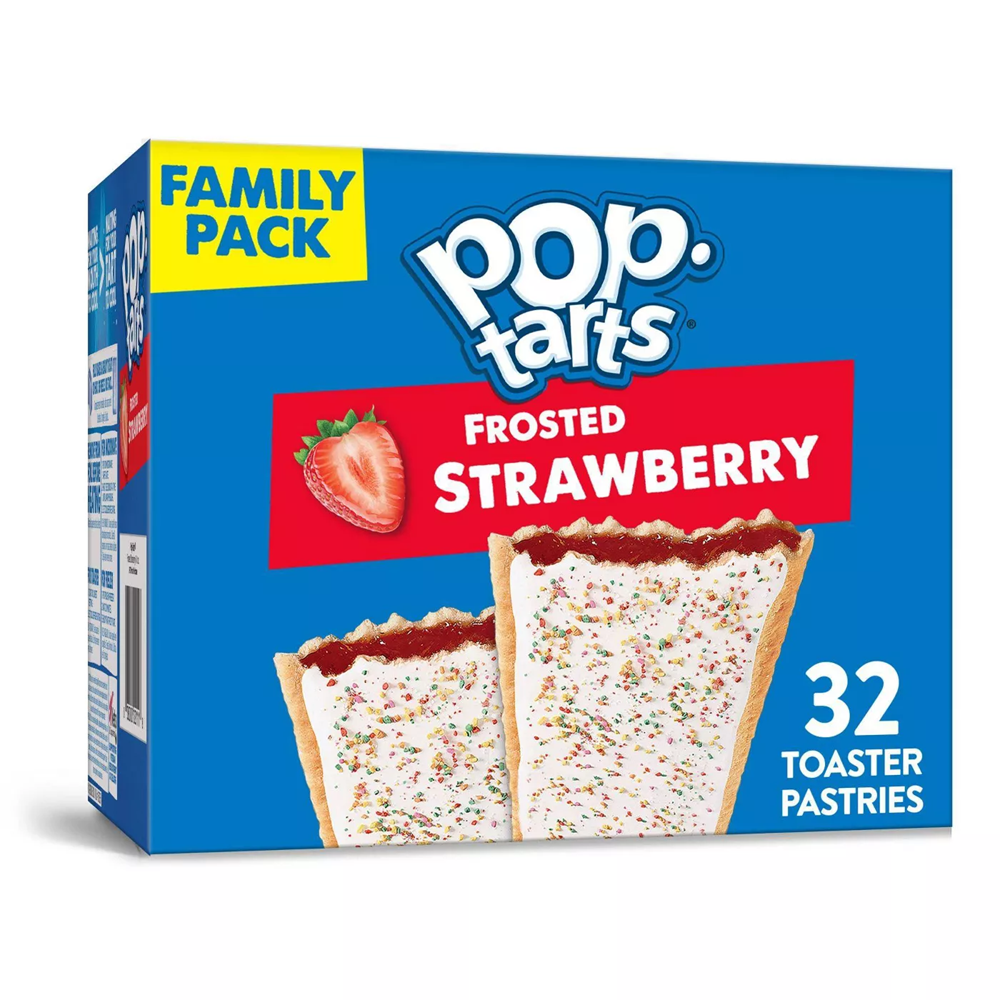 Pop Tarts Frosted Strawberry 32 Pack
