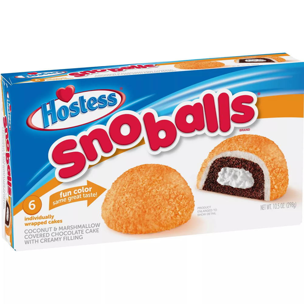 Hostess Sno Balls 6 Pack