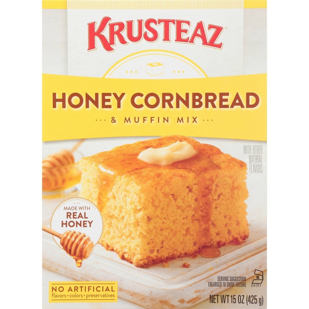 Krusteaz Honey Cornbread & Muffin Mix 15oz