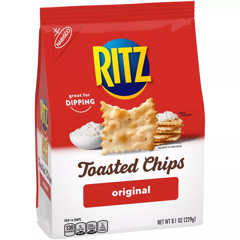 Ritz Original Toasted Chips 8.1oz