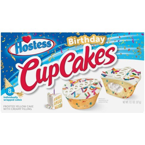 Hostess Birthday Cupcakes 13.1oz