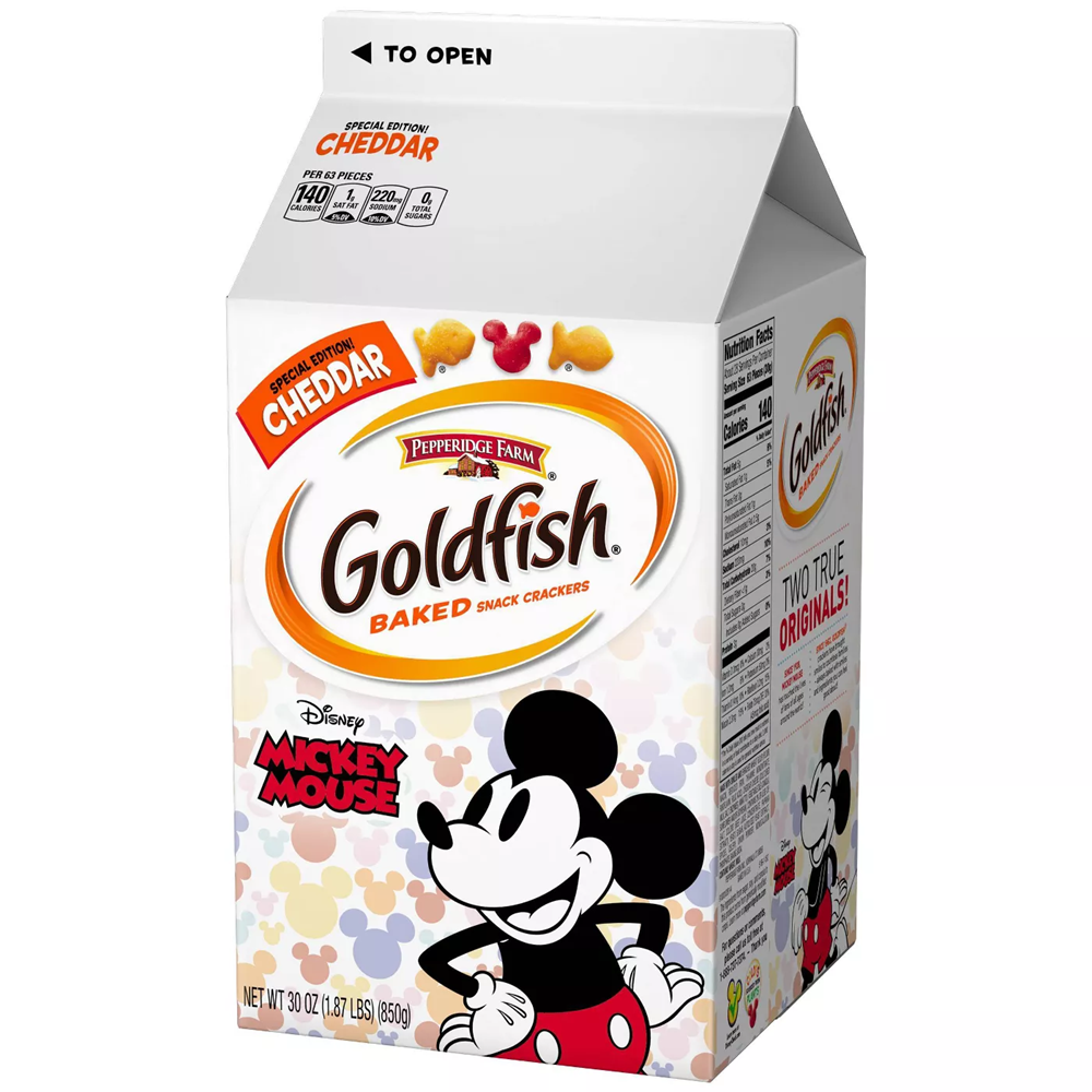 Goldfish Cheddar Mickey Mouse 30oz