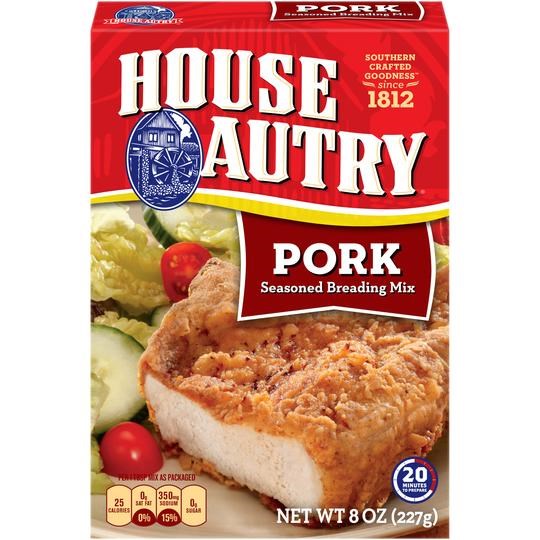 House Autry Pork Breader Mix 8oz (BEST BY: JAN 2024)
