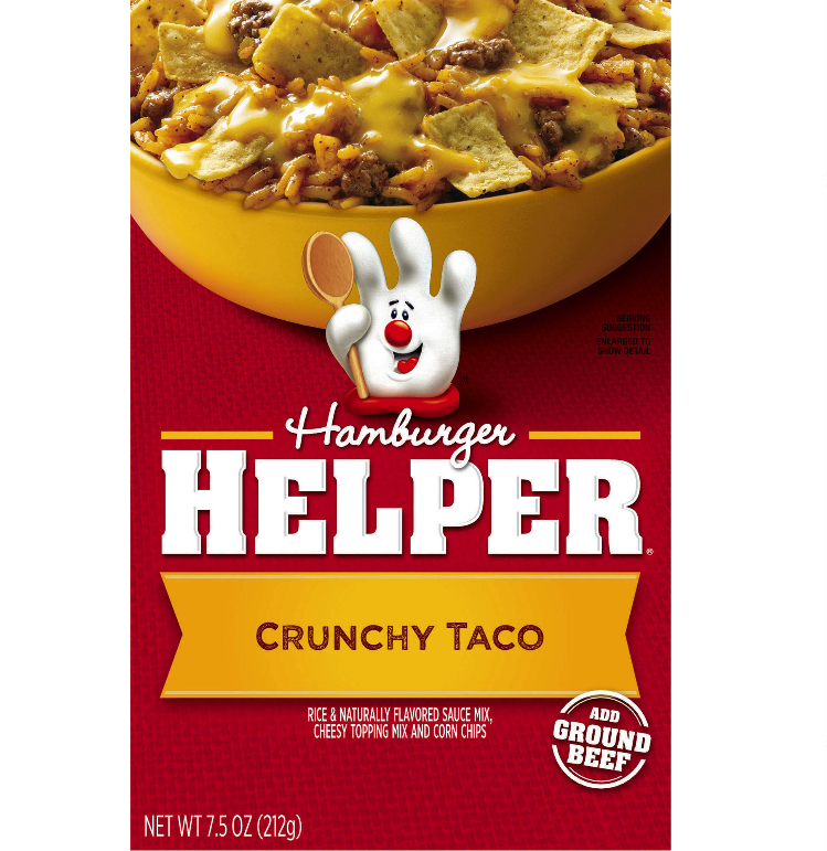 Hamburger Helper Crunchy Taco 7.6oz