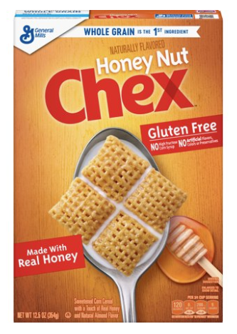 Honey Nut Chex Cereal 12.5oz