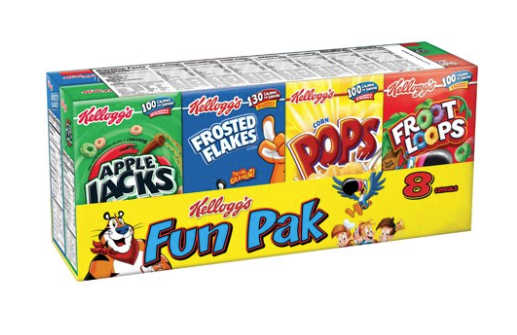 Fun Pak 8 Cereal Pack
