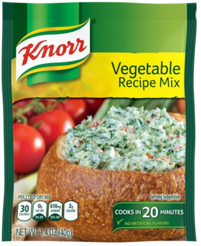 Knorr Vegetable Recipe Mix 1.4oz