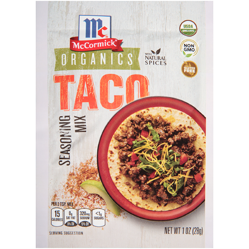 McCormick Organics Taco Seasoning 1oz