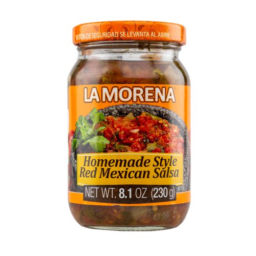 La Morena Homemade Style Red Mexican Salsa 8.1oz