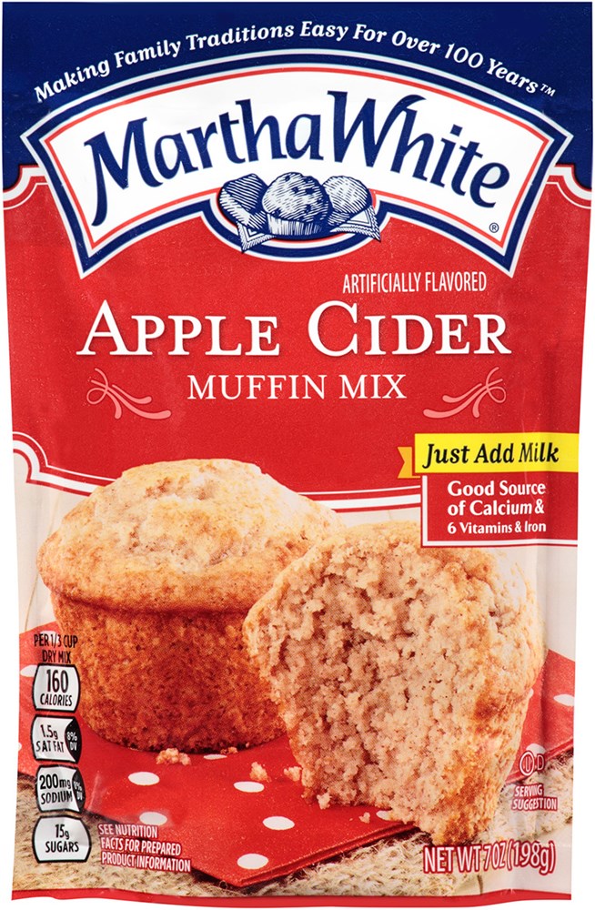 Martha White Apple Cider Muffin Mix 7oz