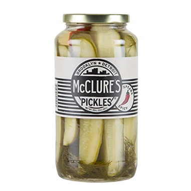 McClure's Spicy Pickle Spears 907g