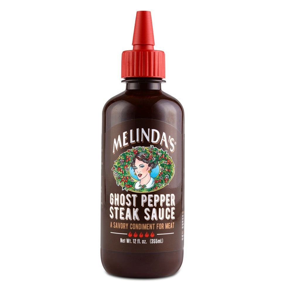 Melinda's Ghost Pepper Steak Sauce 12oz (BEST BY: JUL2025)