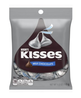 Hershey's Milk Chocolate Kisses 4.84 oz