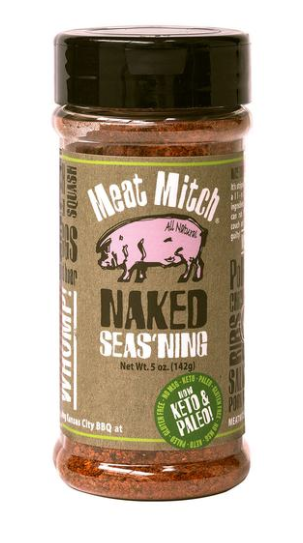 Meat Mitch Naked Seasoning Rub 5.5oz (BEST BY: APRIL 2023)