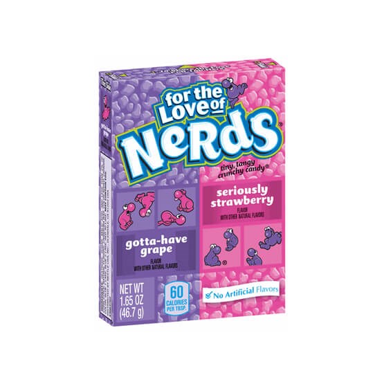 For the Love of Nerds Gotta-Have Grape & Seriously Strawberry 1.65oz