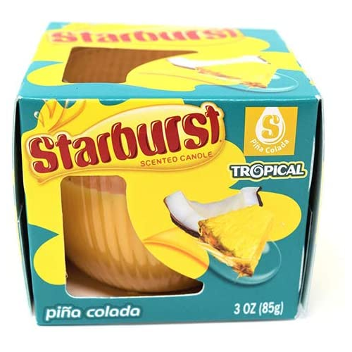 Starburst Pina Colada Scented Candle 3oz
