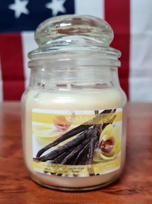 Starlytes Vanilla Bean Scented Candle