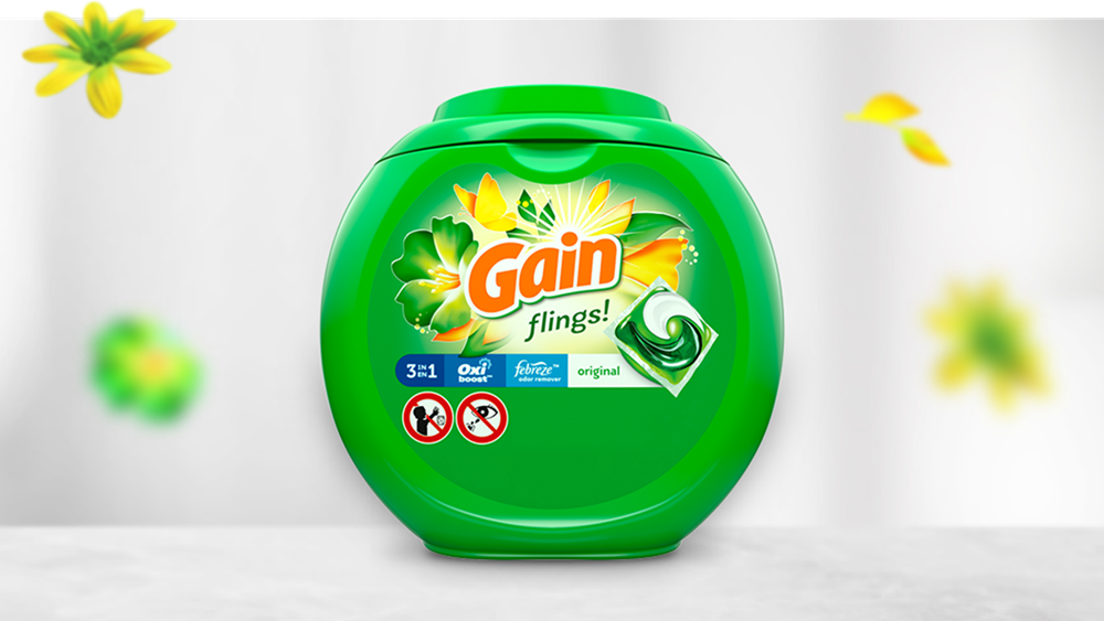 Gain Original Flings Laundry Detergent