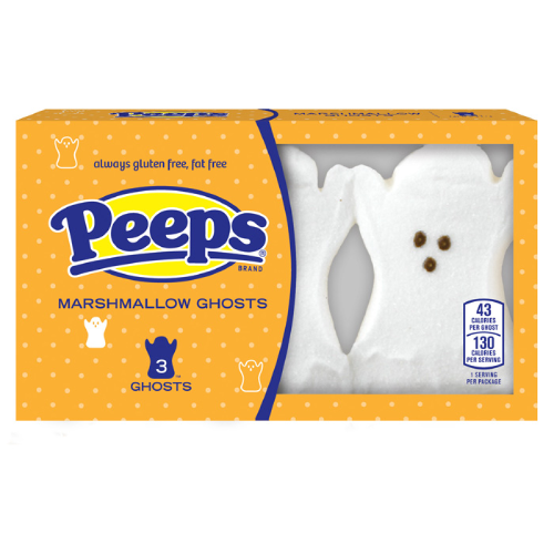 Peeps Halloween Marshmallow Ghosts 3ct
