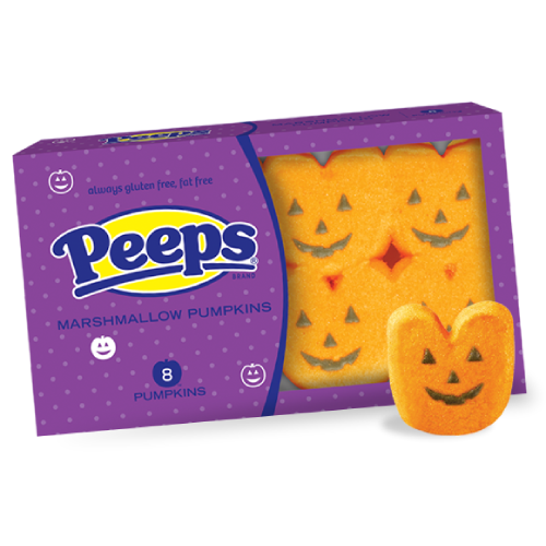 Peeps Halloween Marshmallow Pumpkins 3ct