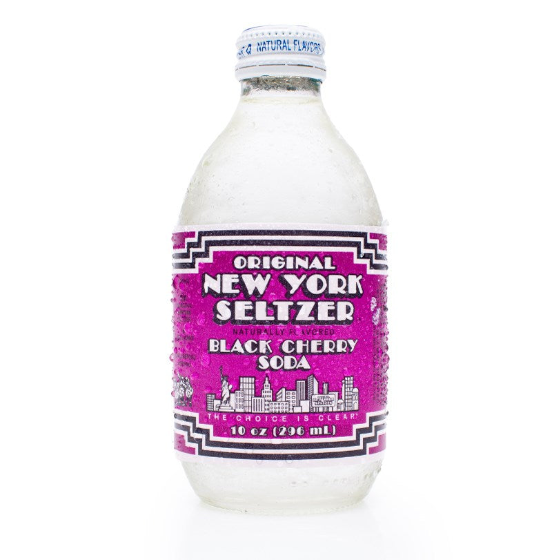 Original New York Seltzer Black Cherry Soda 10oz