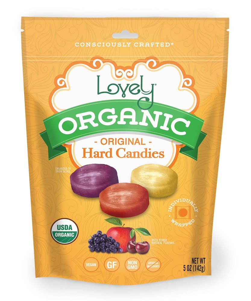 Lovely Candy Co. Organic Original Hard Candy 5oz