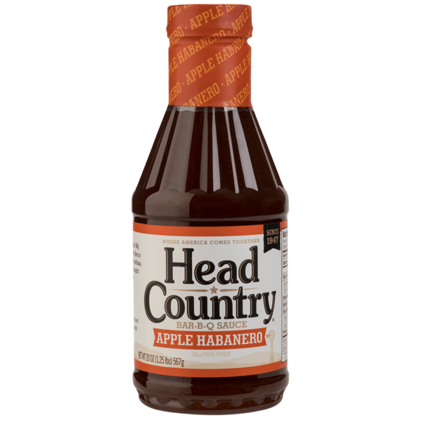 Head Country Apple Habanero BBQ Sauce 20oz