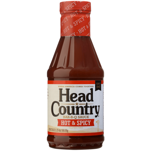 Head Country Hot & Spicy BBQ Sauce 20oz