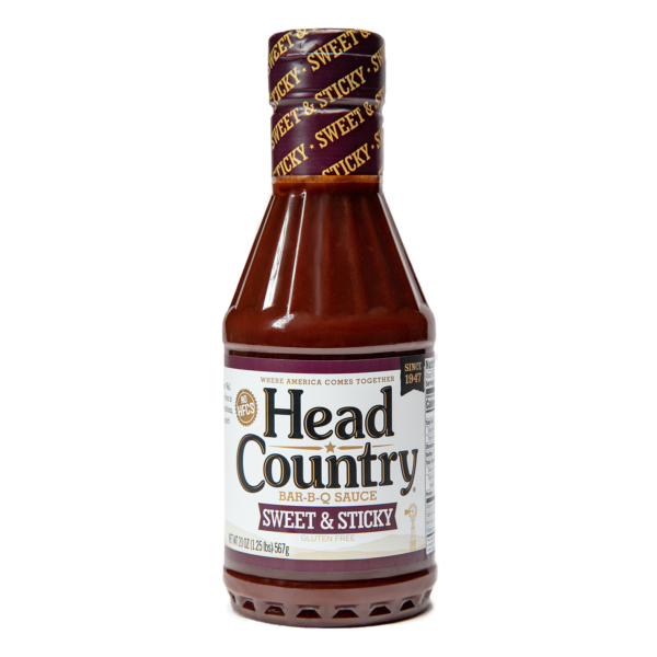Head Country Sweet & Sticky BBQ Sauce 20oz