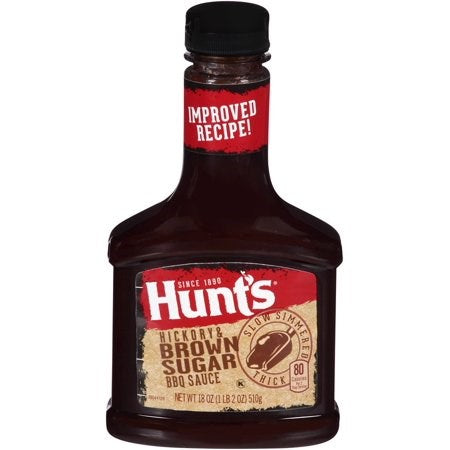 Hunt's Hickory & Brown Sugar BBQ Sauce 18oz