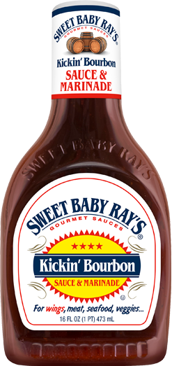 Sweet Baby Ray's Kickin' Bourbon Wing Sauce 473ml