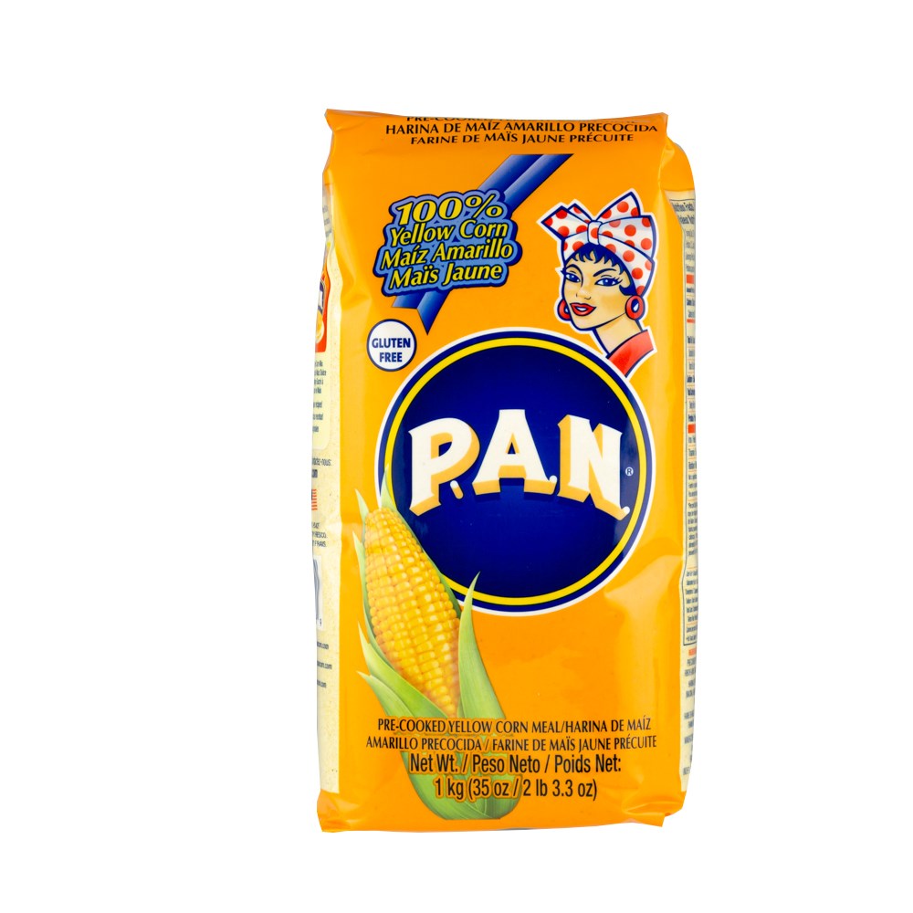 PAN Pre-Cooked Yellow Corn Meal 35oz