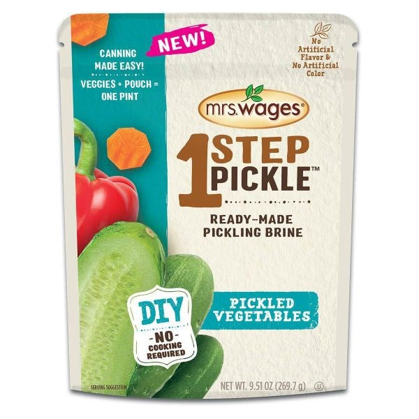 Mrs Wages 1 Step Pickle Pickled Vegetables 9.51oz