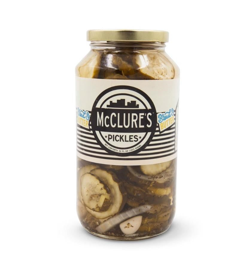 McClure's Bread & Butter Crinkle Cut Pickles 907g