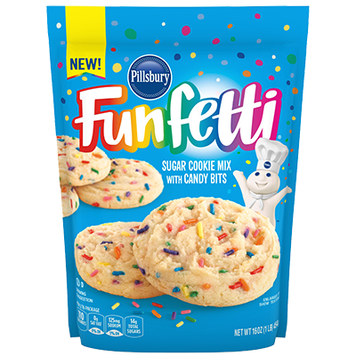 Pillsbury Funfetti Sugar Cookie Mix 16oz