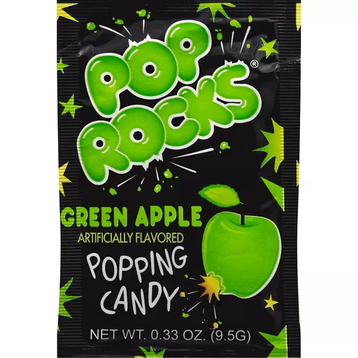 Pop Rocks Green Apple Popping Candy 0.33oz