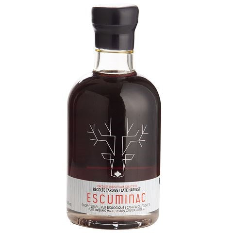 Escuminac Late Harvest Organic Maple Syrup 200ml