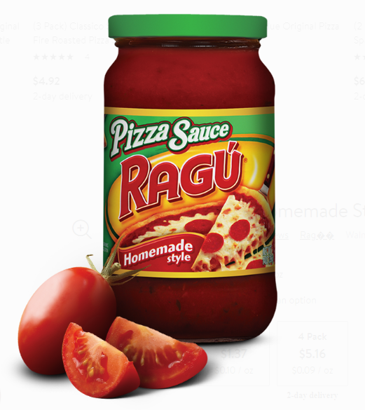 Ragu Pizza Sauce