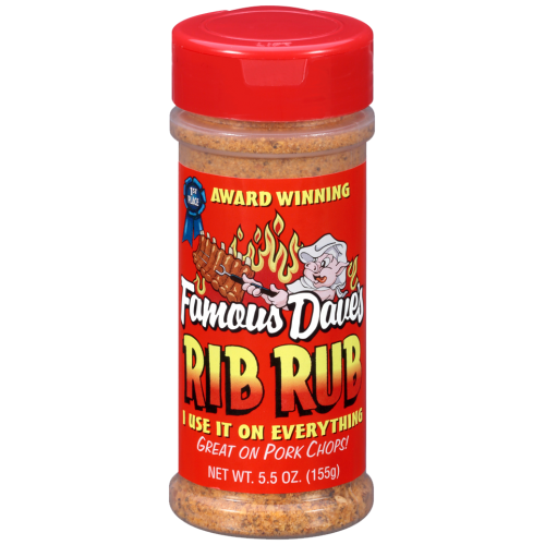 Famous Dave's Rib Rub Seasoning 5.5oz