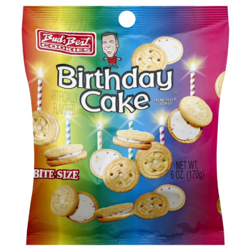 Bud's Best Birthday Cake Cookies 6oz