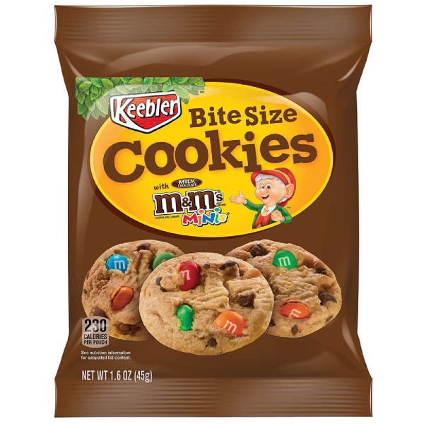 M&M's Keebler Bite Size Cookies 1.6oz