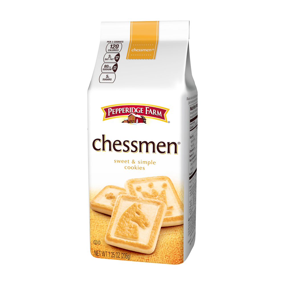 Pepperidge Farm Chessmen Butter Cookies 7.25oz (BEST BY: DEC 2025)