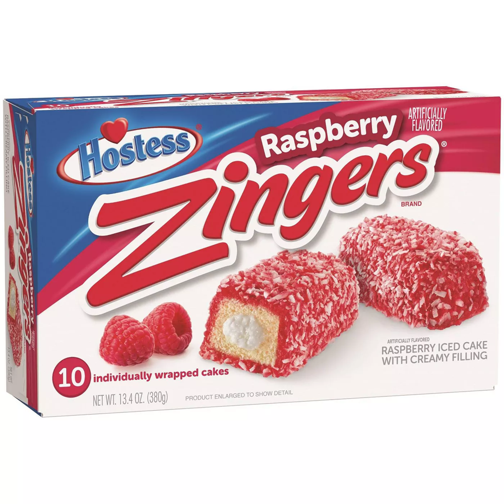 Hostess Raspberry Zingers 10 Pack
