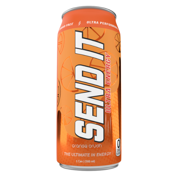 Send It Ultra Energy Drink Orange Crush 16.9oz