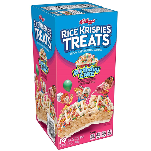 Rice Krispies Treats Birthday Cake 14ct