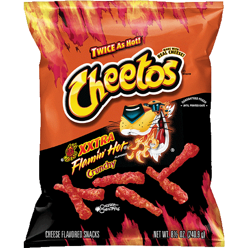 Cheetos XXTra Flamin' Hot Crunchy 8.5oz