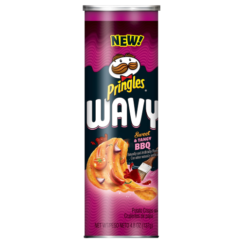 Pringles Wavy Sweet and Spicy BBQ 4.8oz