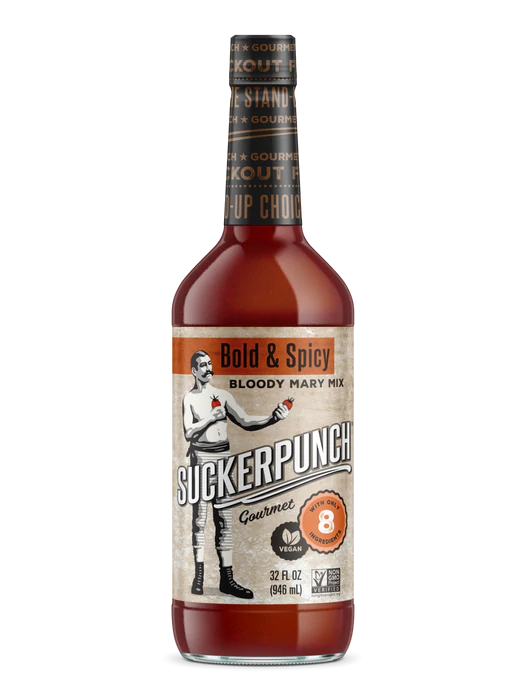 SuckerPunch Bold and Spicy Bloody Mary Mix 32oz